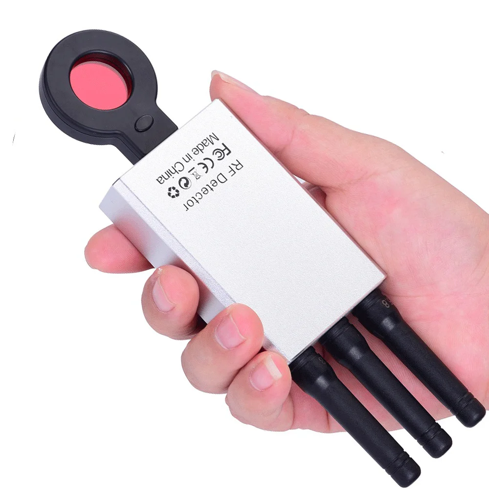 Anti Spy Wireless RF Signal Detector Bug GSM GPS Tracker Hidden IR Camera Eavesdropping Device Military Professional Version hidden camera detector infrared camera detector camera detector signal detector
