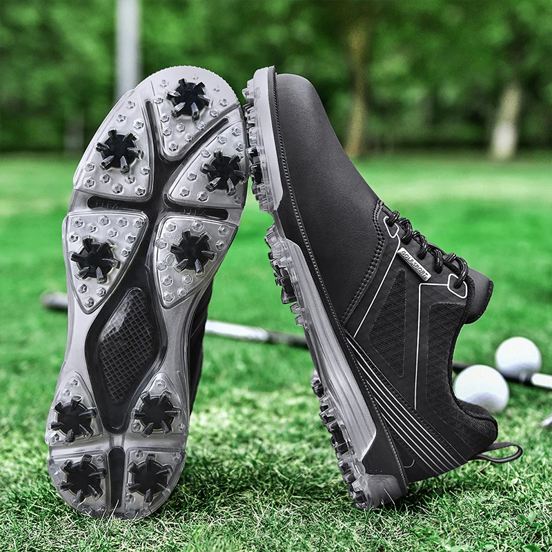 Waterproof Golf Shoes Men Comfortable Golf Sneakers Outdoor Size 40-47 Walking Footwears Anti Slip Athletic Sneakers 2