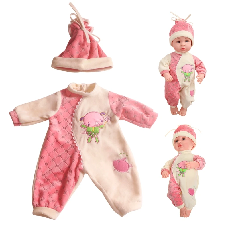 

Pack of 2 Baby Dolls Boy Clothes 18 inch Plush Outfit Accessories Sets