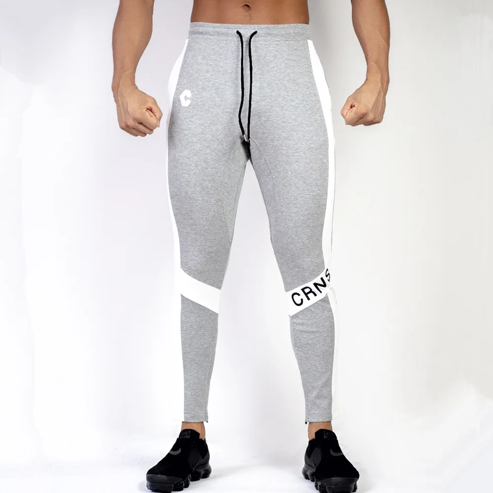 Autumn Men Joggers Sweatpants Running Sport Skinny Pants Gym Fitness  Training Trousers Male Bodybuilding Sportswear Trackpants