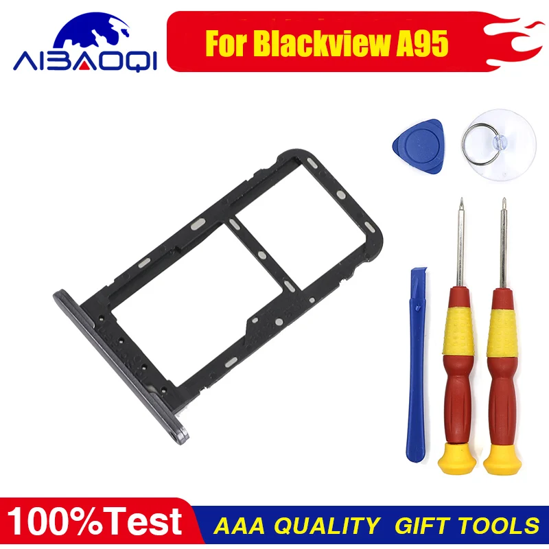 

New Original For Blackview A95 Sim Card Holder Slot Tray Holder Smart Phone Perfect Replacement Parts Free Tools