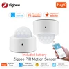Zigbee 3.0 Motion Sensor With Pir Infrared Human Body Movement Wireless Detector Smart Home Tuya Smart Life App Works With Alexa 1