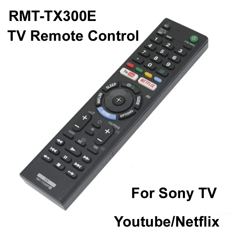 RMT-TX300E Remote Control Suitable For Sony Led Smart TV LCD Youtube/Netflix Button SAEP KD-55XE8505 KD43X8500F RMT-TX300P KD65X