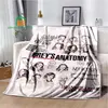 Greys Anatomy Pattern Throw Blanket Warm Blanket for Home, Picnic, Travel, Office,Plane for Adults, Kids, Elderly 5 Sizes 2