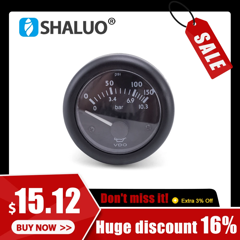 Diesel Engine Oil Pressure Gauge Diesel Engine Meter Pressure Gauge