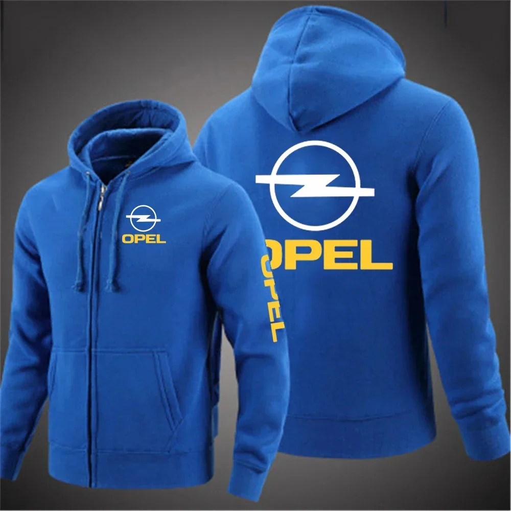 Opel – veste à manches longues de couleur unie pour hommes