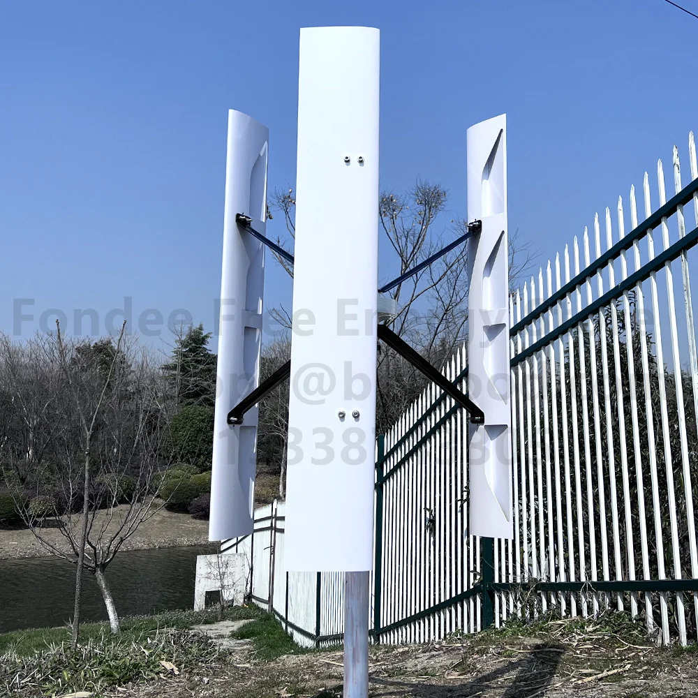 5kw-20kw 12V 24V 48V Vertical Axis Efficient Wind Turbine Generator for Home Use 20KW CE Roof Mount Residential