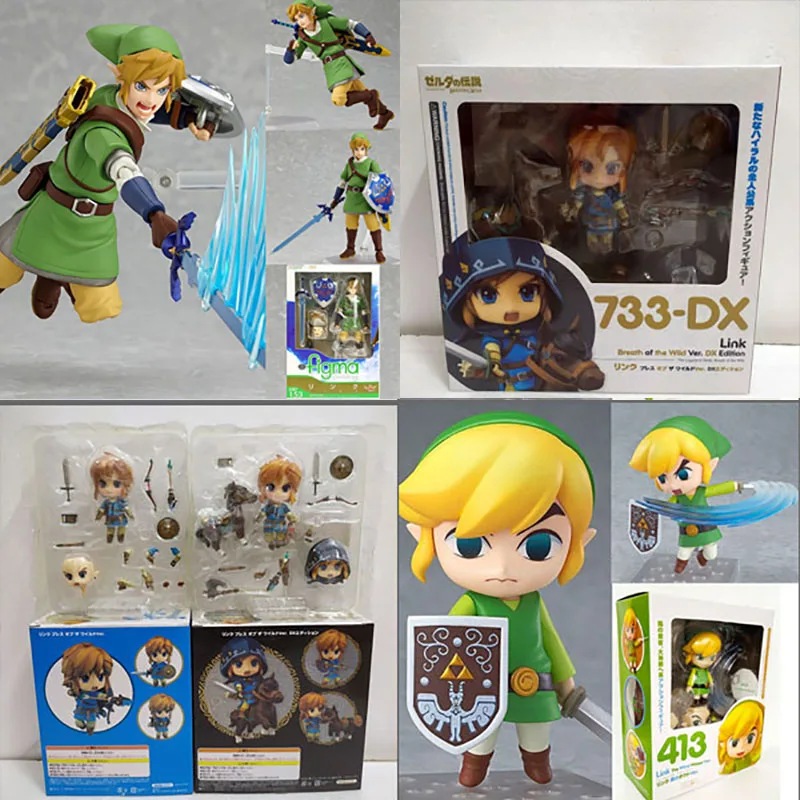 Action Figure Link Nendoroid DX  The Legend of Zelda: Breath of the Wild