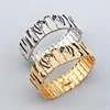Europe America Fashion Style Wide Chain Bracelet Men Women Lady Plated Gold Settings Full Cubic Zircon Green Eyes Tiger Bangle 1