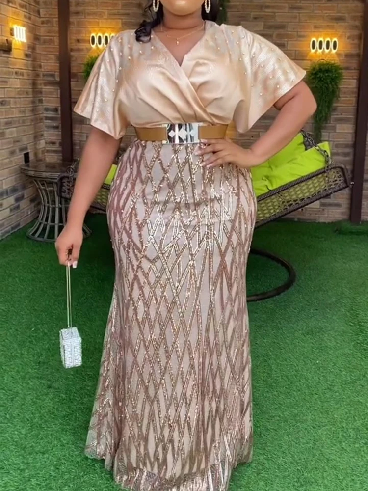 Рисунок 2 - Женское длинное платье в африканском стиле