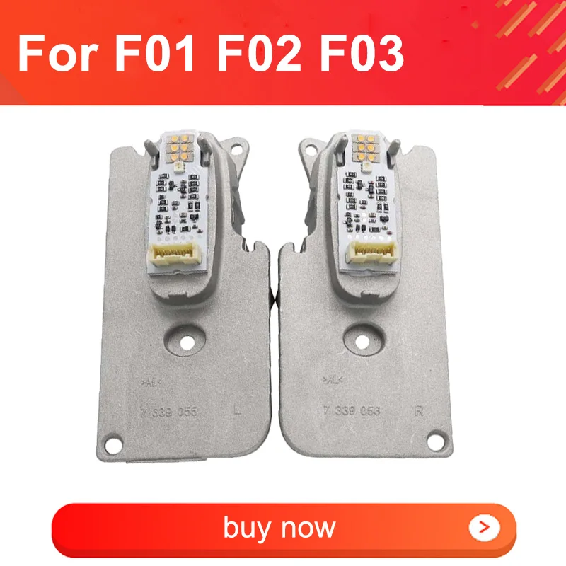 

1 шт., СВЕТОДИОДНЫЙ ПОВОРОТНЫЙ модуль для BMW серий 7, F01, F02, F03, LCI, запчасти для светодиодных фар No.63117339055 63117339056