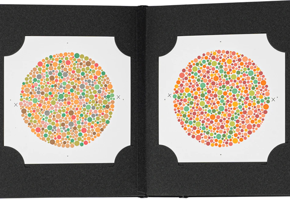 2024 High Quality New Publish 38 Plates Optometry Color Blindness Color Deficiency Test Book