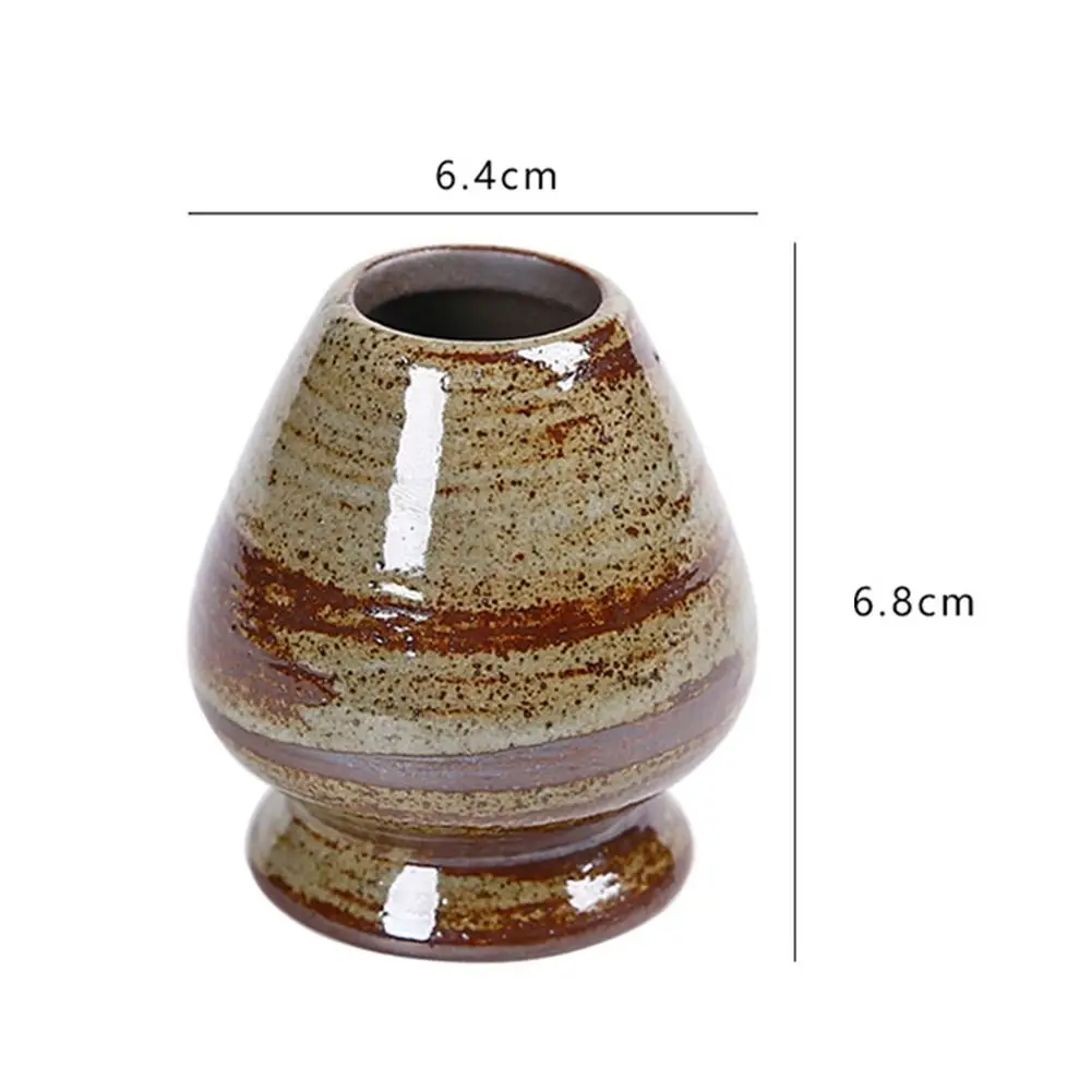 Japanese Tea Ceramic Matcha Whisk Holder Food Grade Reusable Chasen Stand Safe Japanese Chasen Holder