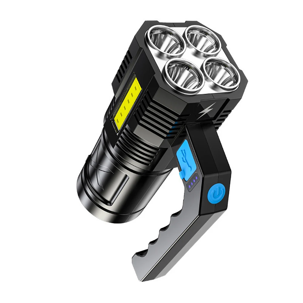 

Flashlight with USB Charging Power Bank Battery Flashlight Aluminum Alloy Strong Light Zigbee Bright Torchs Self-defence