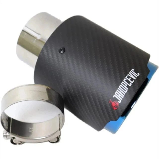 Akrapovic-カーボンファイバーエキゾーストシステム,エマフラーチップ 