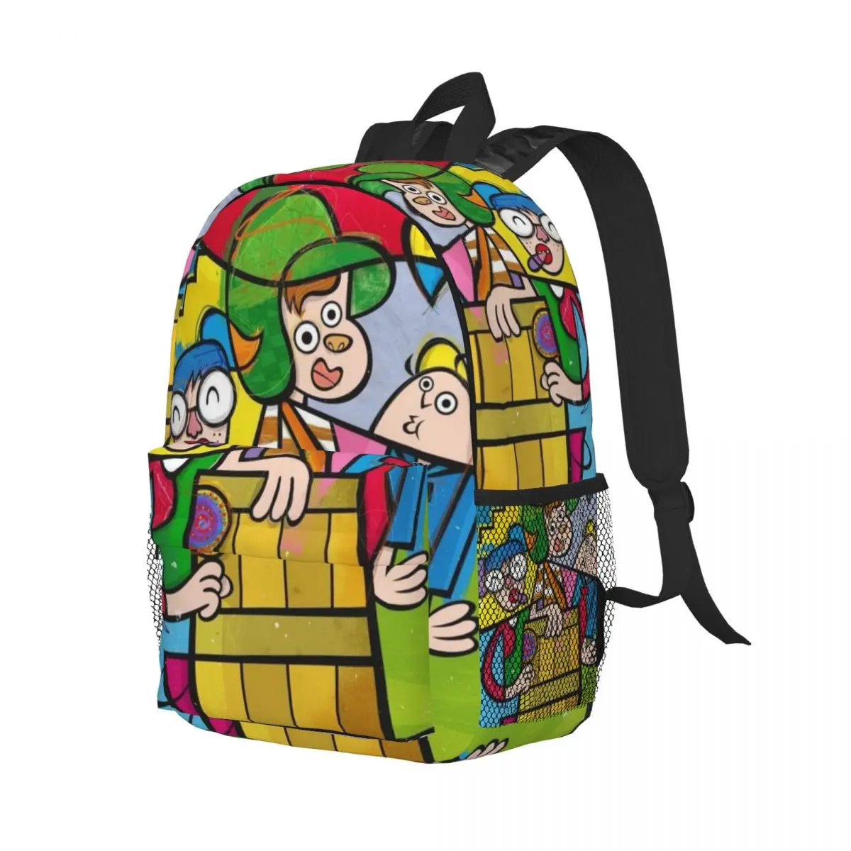 B-Britto-Anime For Girls Boys Large Capacity Student Backpack Lightweight waterproof Backpack 15inch 2
