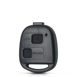 Premium Remote Smart Car Key Shell - Durable Fob Cover - Toyota (2 Buttons Full Case)