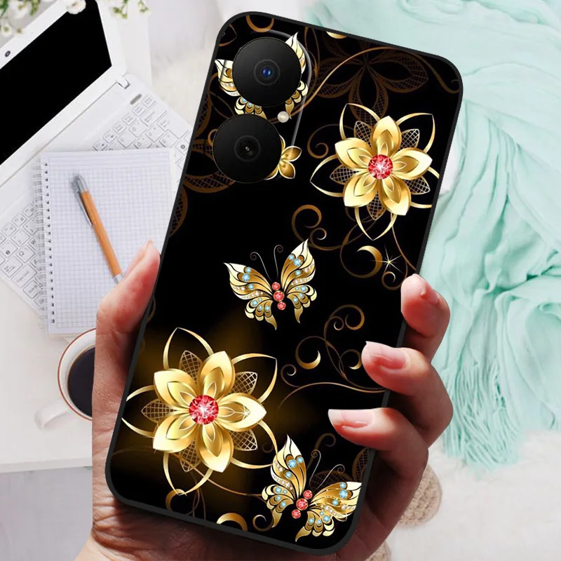 Silicon Back Cover Phone Case with Soft Bumper - Durable and Stylish Coque