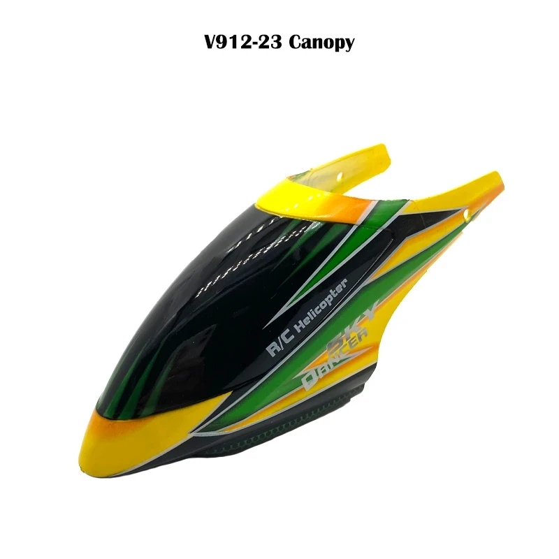 Moteur de queue pour hélicoptère RC V912, composant de rechange avec câbles.