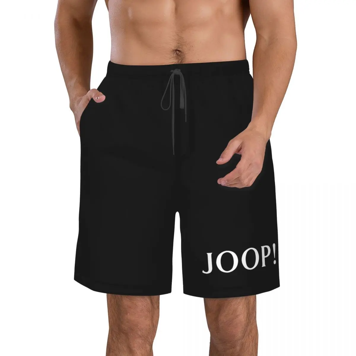 Joops Logo Men's Swim Trunks Quick Dry Beach Shorts for Vocation 3