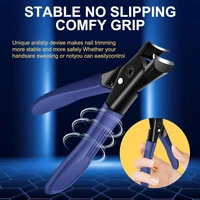 1PC Large Opening Nail Clippers Large Single Anti-Splash Portable Rustproof Nail Salon Special Tools Thick Nail Clippers Pliers 2