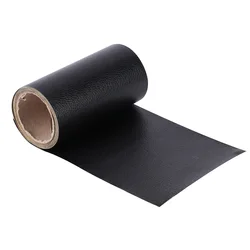 Premium Self-Adhesive Leather Repair Tape for Couches, Sofas, Bags, and Furniture Seats (Black)