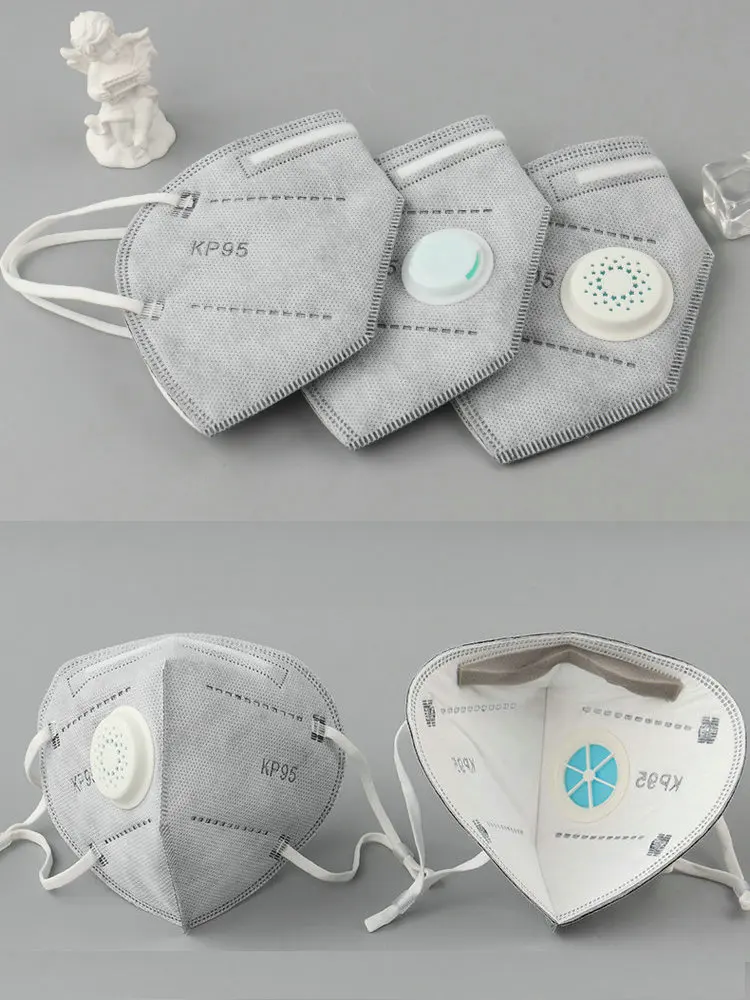 Lot de 30 Masques Anti-Poussière Chantier avec Valve Réglable