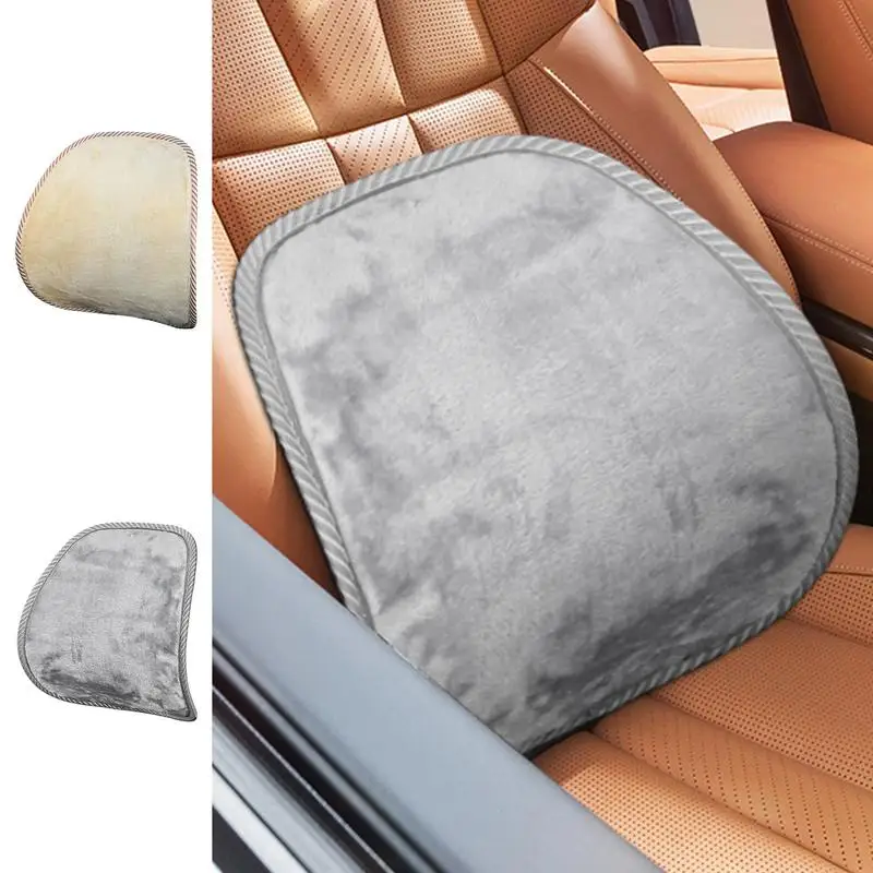 

Lumbar Support Pillow Ergonomic Multi-Region Firm Back Support For Lower Back Relief Car Seat Winter Warm Cushion Accessories