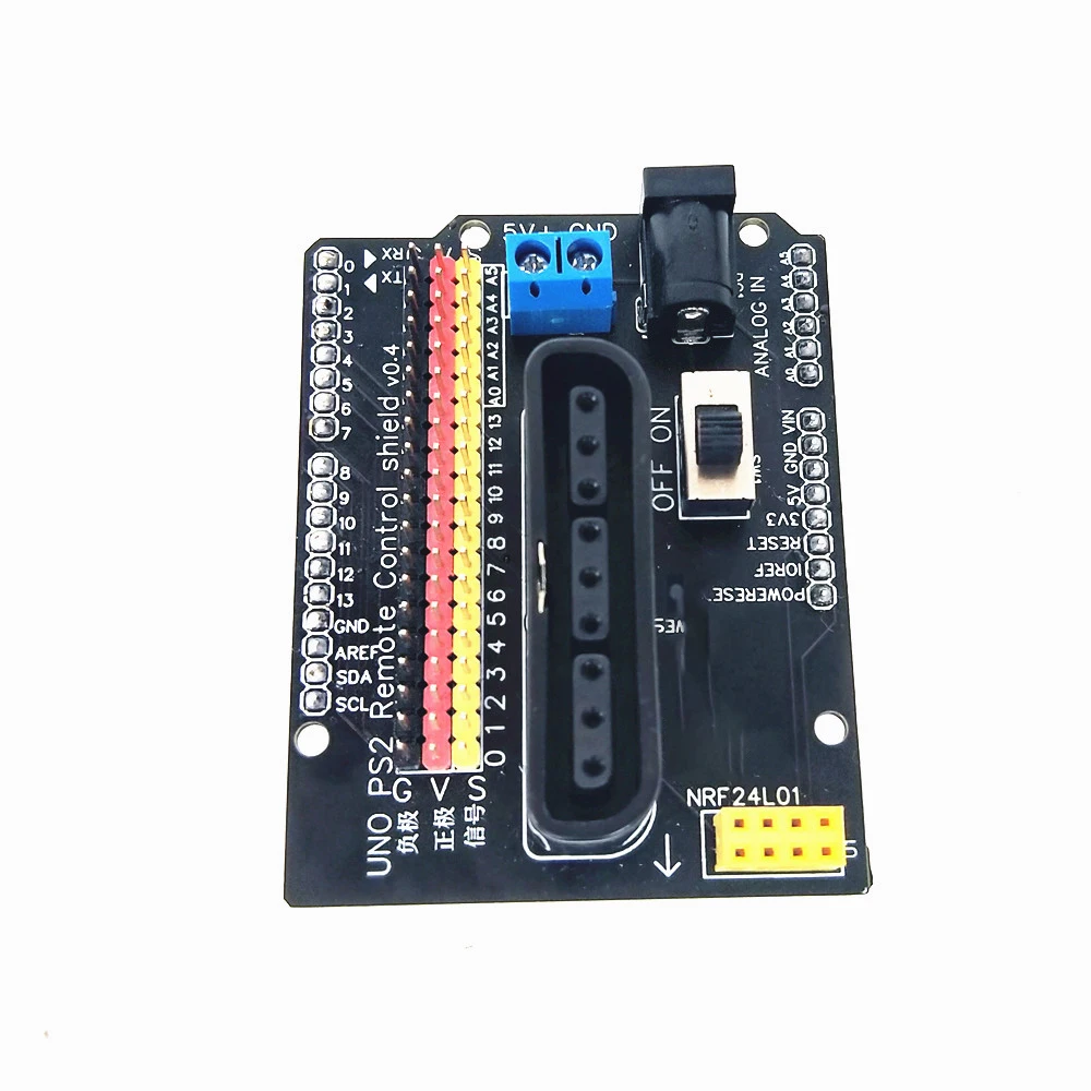 Servo Controller Development Driver Board For Arduino DIY Kit Robotic Arm Wireless Control Motherboard Compatible Ps2 Handle