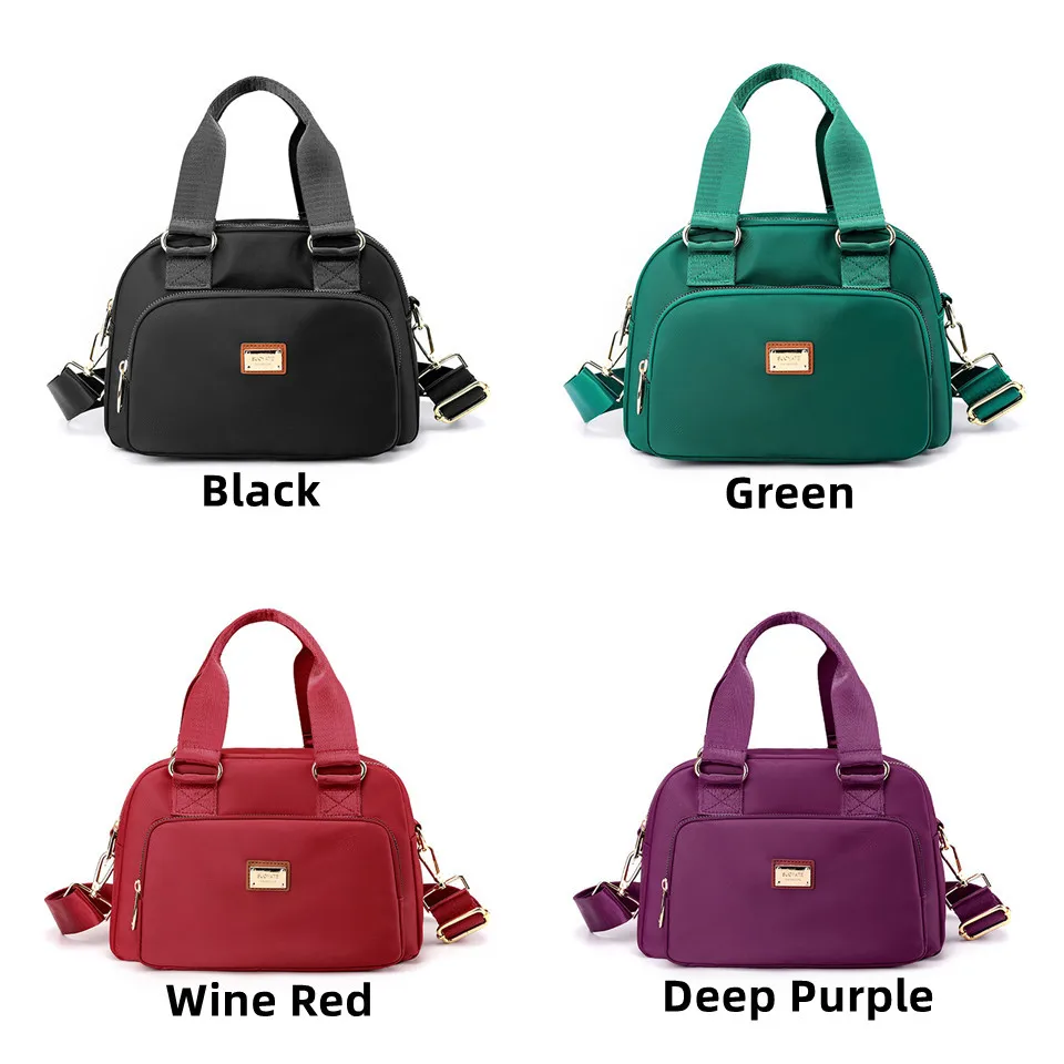 Lady Shoulder Bags Fashion Nylon Fabric Women's Crossbody Bags Tote Top-handbag Shoulder Bags