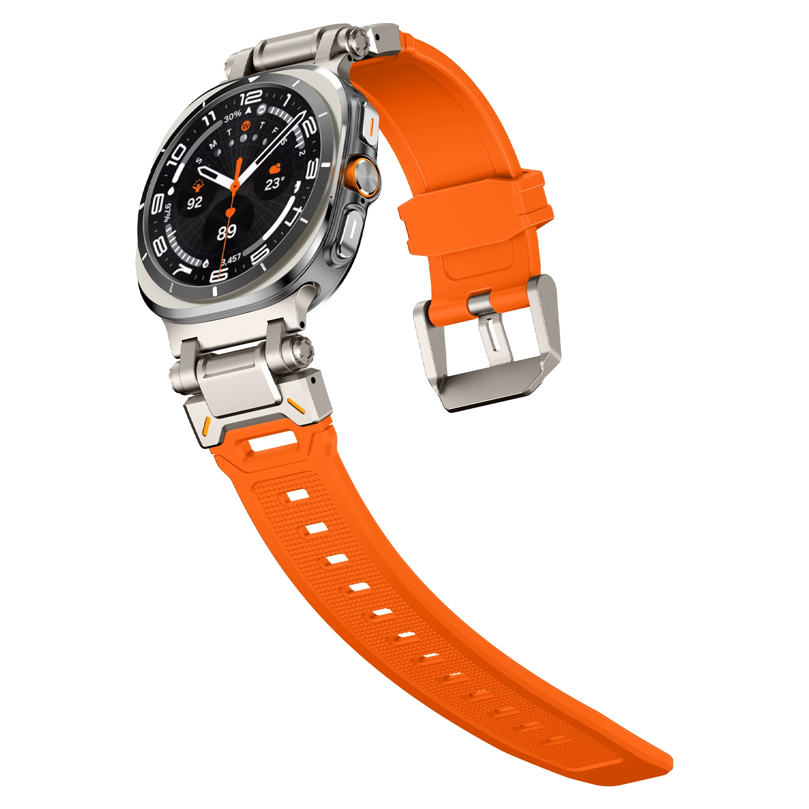Sports TPU Rubber Quick Fit Strap - Silicone Bracelet Correa