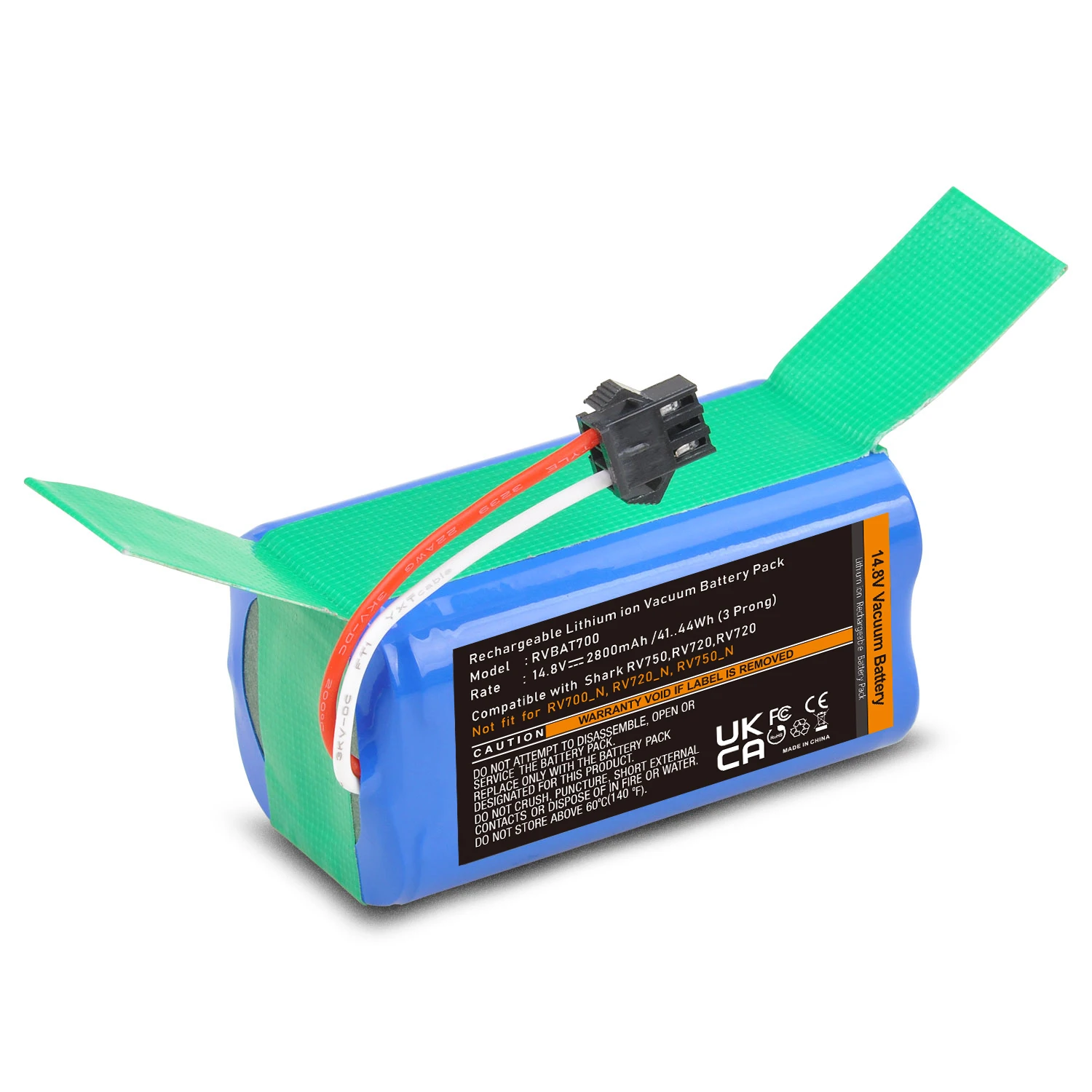 Batmax RV750 Battery for Shark RVbat700 