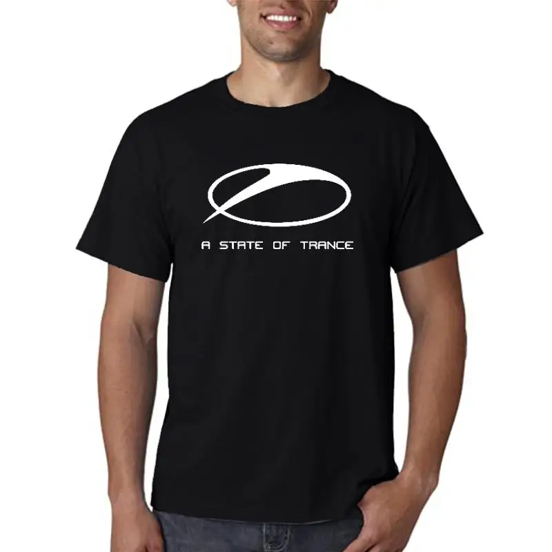 

Men t shirt Armin Van Buuren A State Of Trance Logo Printed Popular Music DJ Tshirt S095 women