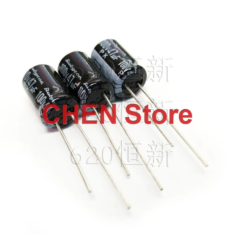 

20pcs/50pcs Rubycon PX 47UF 100V 8X11.5mm electrolytic capacitor of Japan 105 degrees 100V47UF 1000-2000 hours 100PX47M