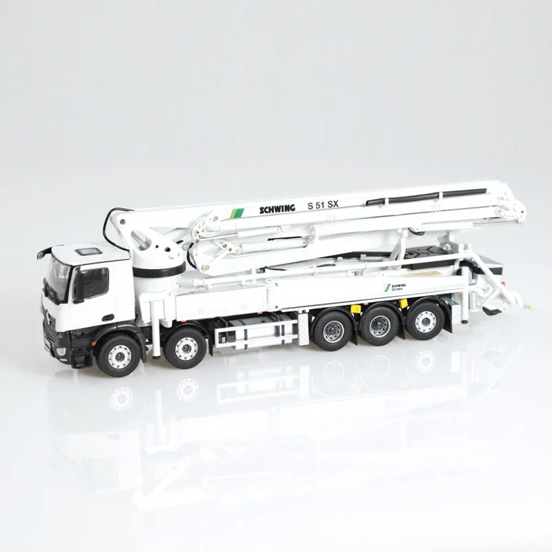 コンラッド SCHWING ポンプ車 1/50 ミニチュア 1:50 Arocs 8x4 Schwing S51 SX Cement Pump Truck Alloy