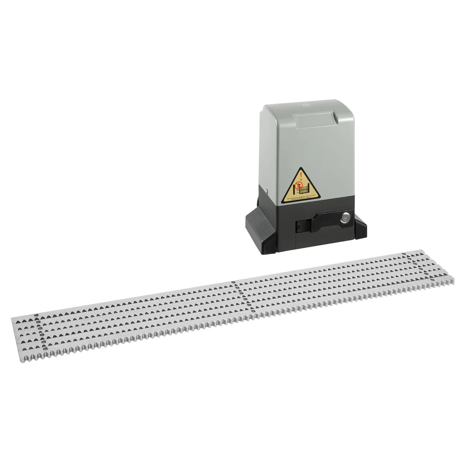 370W 220V Automatic Door Opener Motor Remote Control Door Gear Strip Sliding Gate Drive with 6pcs Gear Racks Security Tool
