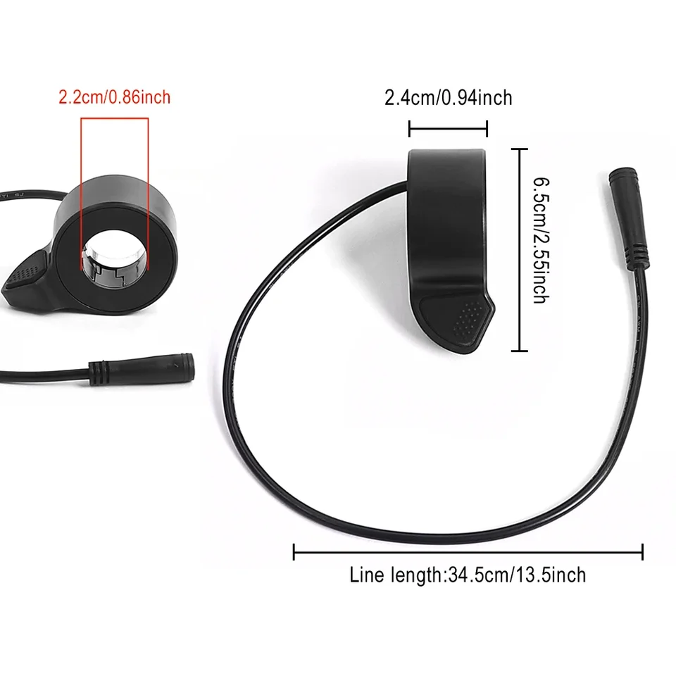 親指スロットル新 Super73 ZX RX ガストリガー電動自転車スクーター用