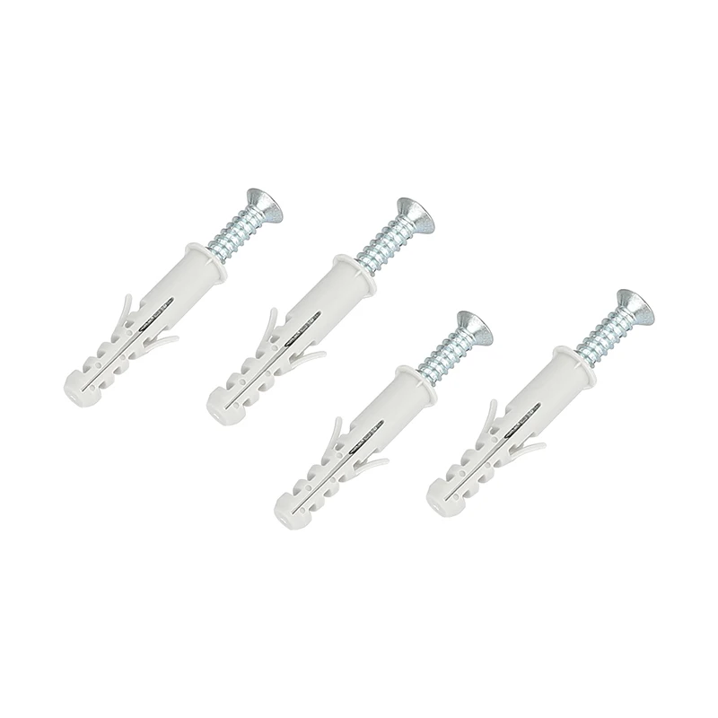 

CAMVATE M5.5x37.5mm Expansion Screw Set Ribbed Wall Drywall Anchor and M5.5 Thread Self Drilling Screw Kit for Photography 4PCS