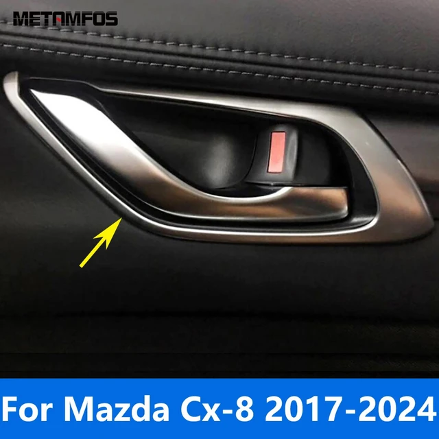 For Mazda CX-8 CX8 2017-2023 2024 Chrome Inside Door Handle Bowl Cover Trim  Frame Protector Interior Accessories Car Styling - AliExpress