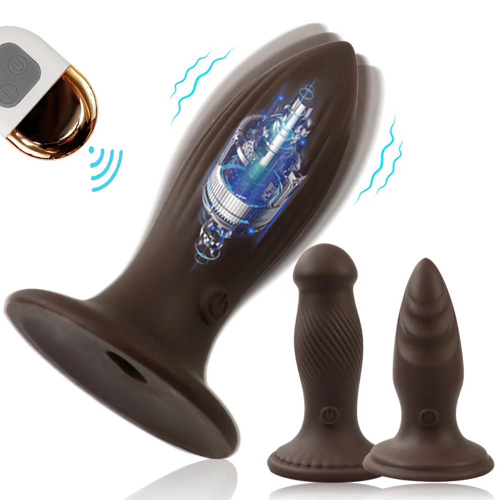 Vibromasseur anal pour femmes, masseur de prostate, télécommande sans fil, gode, vibromasseur anal_voghion.com