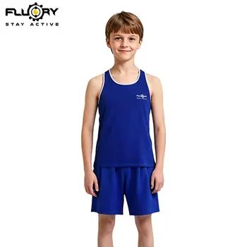 FLUORY Children's Men's and Women's Basketball Suit Set, Youth University Basketball Shirt Set, Children's Basketball Suit Set
