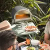 NEW Outdoor Pizza Oven, Grey, Portable, Gas & Wood Fired, Restaurant-Grade 6