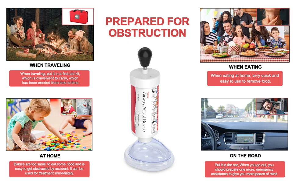 Choking Rescue Device First Aid Kit