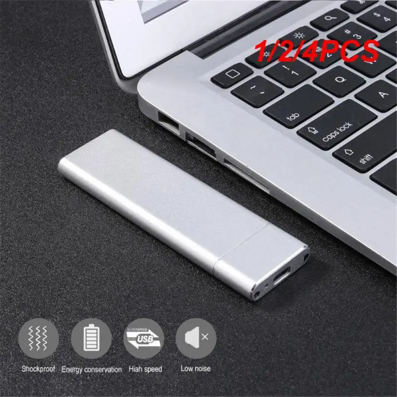 USB 3.1 C타입 SSD 모바일 하드 디스크 박스 어댑터 카드, m2-USB 3.1 C타입 외장 인클로저 케이스, 2230 2242 2260, 1 개, 2 개, 4 개