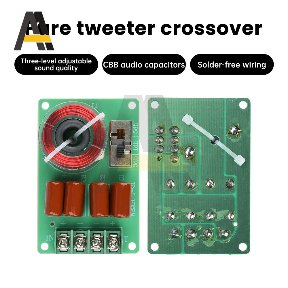 Frequency Divider Pure Tweeter Crossover with Three-Stage Sound ...