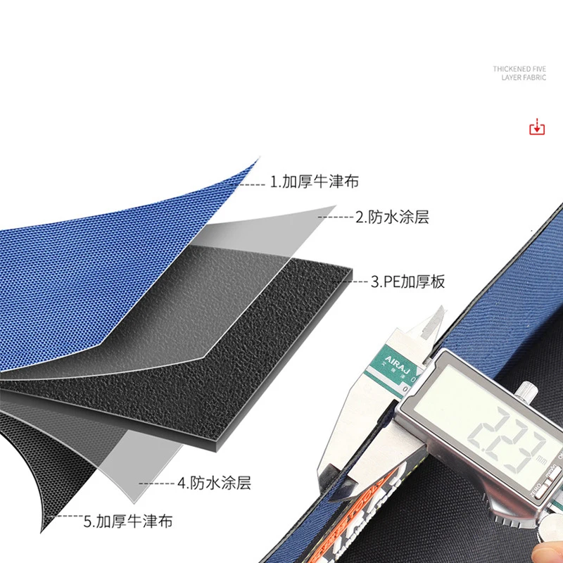 Multipurpose Tools Bag Organizer Electricians Working Bags Waterproof Fishing Suitcases Professional Mounting Empty Tool Bag