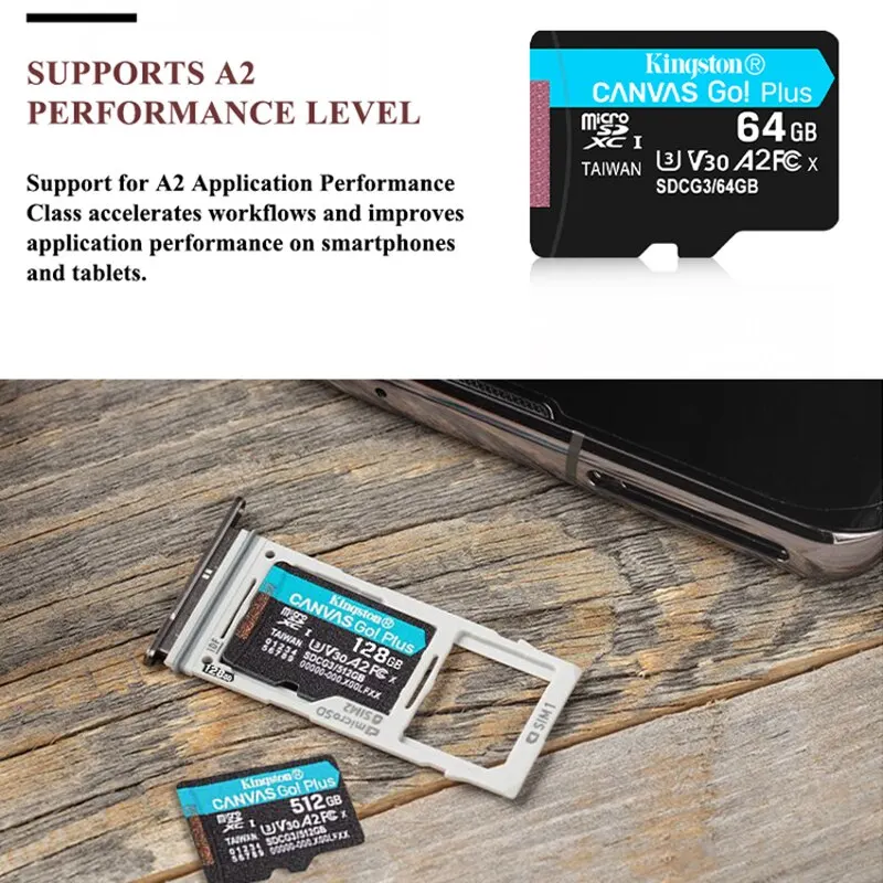 Kingston ũ SD ī ޸ ī SDCG3 64GB 128GB 256GB ִ 170 ްƮ/ б V30 U3 TF ÷ ī C10 Ʈ
