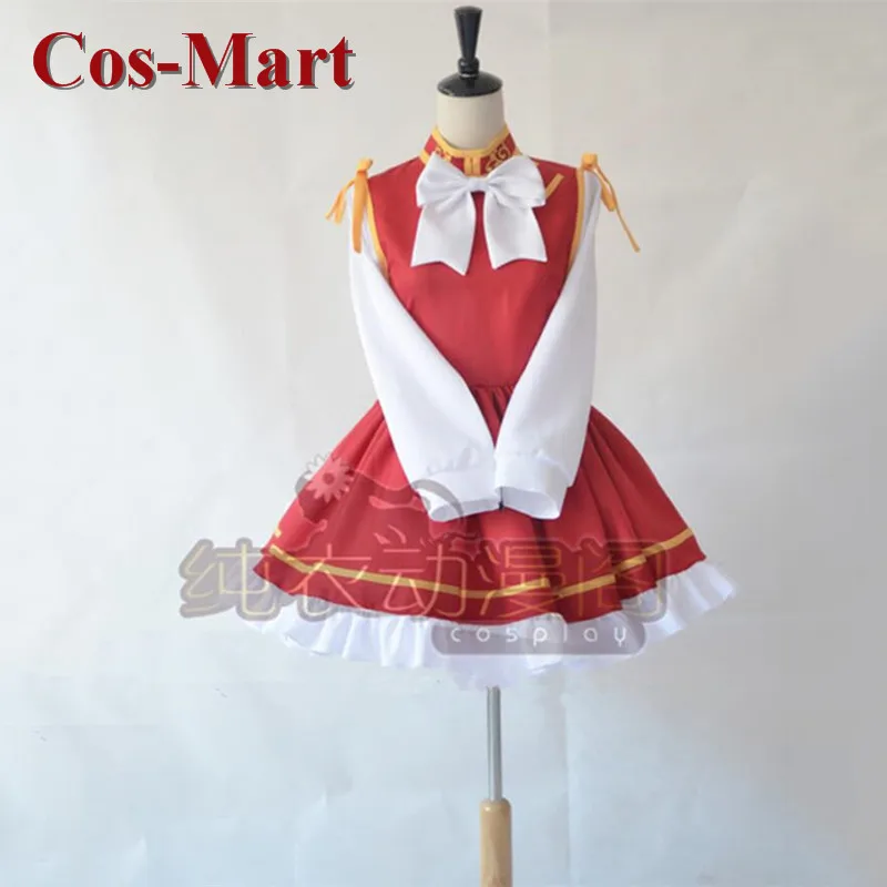

Костюм для косплея Cos-Mart из игры Touhou Project Chen, модная Милая Красная униформа, женское платье, индивидуальный пошив, любой размер