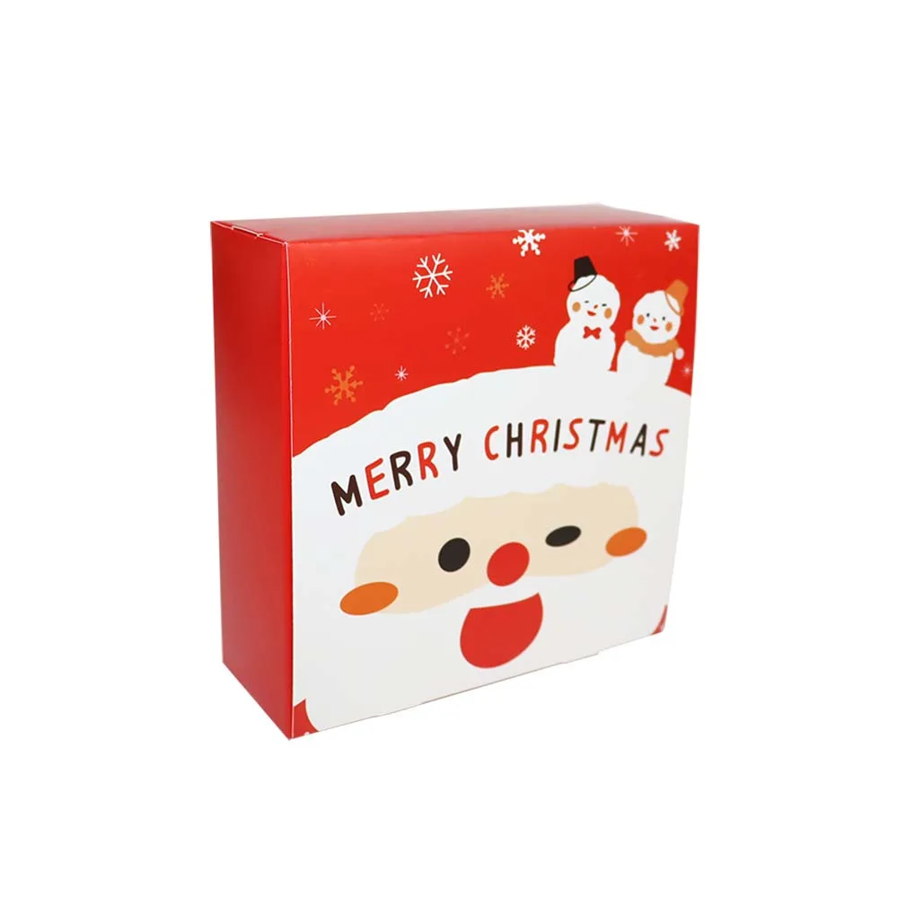 thumbnail image 1 of 4/8 piezas Cajas de regalo de Navidad Embalaje de papel Galletas Snack Cajas de dulces 2025 Recuerdos de fiesta de Año Nuevo Regalo para niños Navidad Noel Navidad, 1 of 5