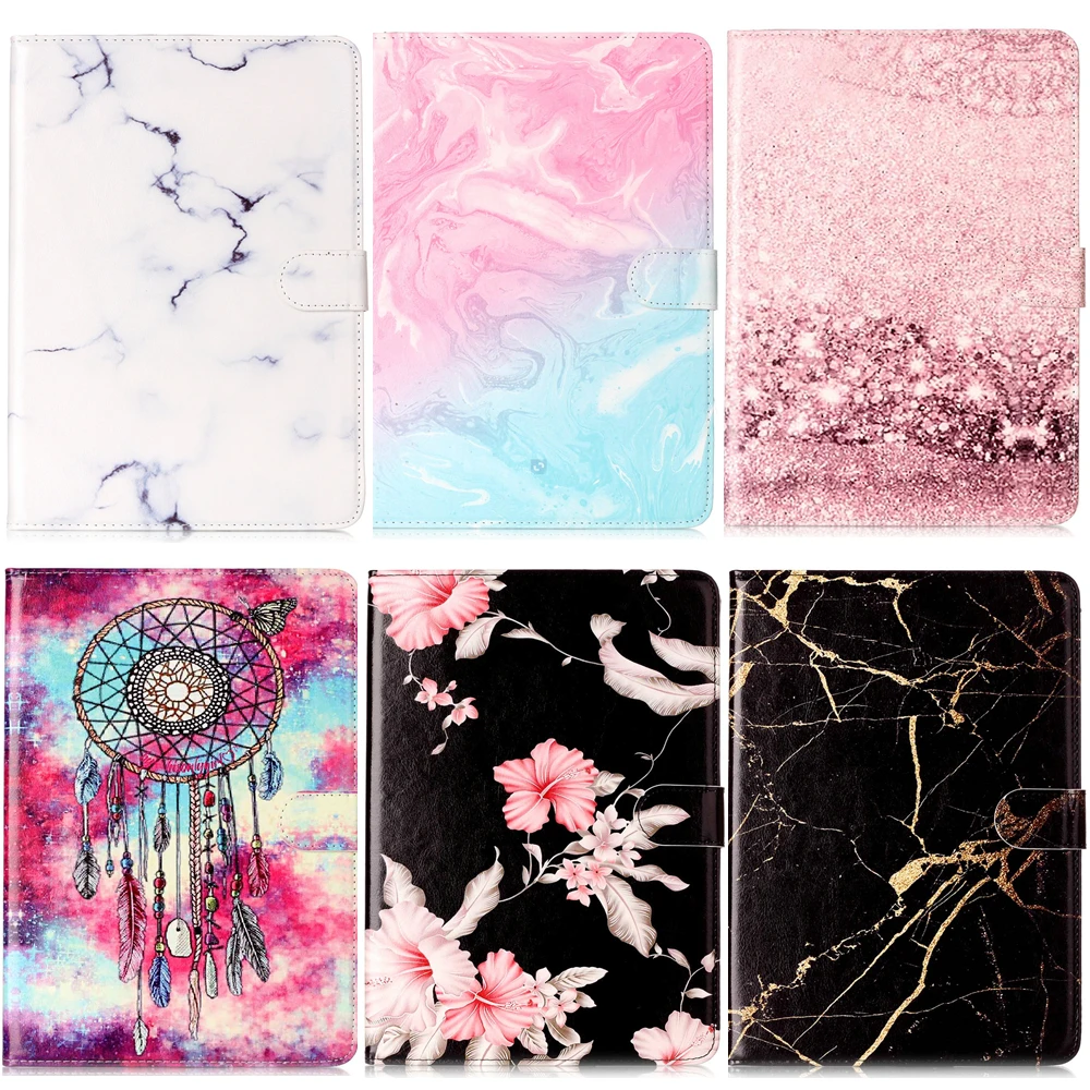 

Cover For Samsung Galaxy Tab E 8.0 T377 T377V SM-T377 T375 Funda Marble Print Pu Leather Cover For Samsung T377 Tablet Cases #K